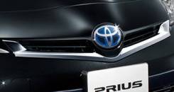 Молдинг решетки радиатора. Toyota Prius, ZVW30 Двигатель 2ZRFXE. Под заказ