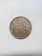 1/2 рупии 1887 г. Серебро британская индия