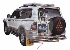 Защита бампера. Mitsubishi Pajero, V73W, V75W, V77W