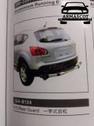 Защита бампера. Nissan Qashqai