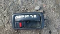 Ручка двери внутренняя. Toyota Carina, ST190, CT190, CT195, AT190, ST195, AT191, AT192 Двигатели: 3SFE, 7AFE, 2C, 5AFE, 4AFE, 4SFE