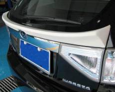 Спойлер на заднее стекло. Subaru Impreza WRX, GH