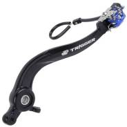 Педаль заднего тормоза Zeta TC250/TE250/300 14-16/FC250/350/450 14-15/FE250-501 Черно син ZE90-7416