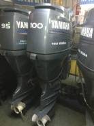 Yamaha. 100,00 л.с., 4х тактный, бензин, нога X (635 мм), Год: 2005 год