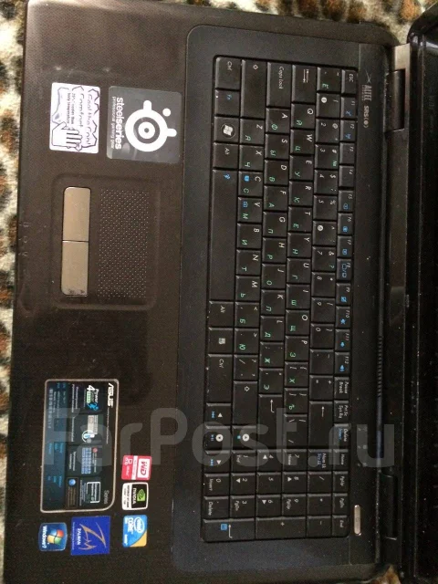 Asus K70ID. 17.3", 2 300����, ��� 4 ��, ���� 250���, WiFi: 1, Bluetooth: 1, ����������� �� 40��. ����