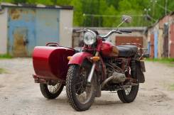 Урал М-67 36. 650 куб. см., исправен, птс, с пробегом