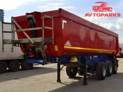 Schmitz Cargobull. Полуприцеп самосвальный Schmitz Cargobul 90843, 27 925 кг.