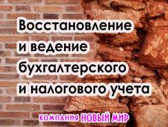 Бухгалтер: восстановление и ведение бухгалтерского и налогового учета