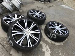 Диски Lowenhart R19 x 8J, +45, 5*100, 5*114.3 с шинами 235-35R19. 8.0x19 5x100.00, 5x114.30 ET45 ЦО 73,1 мм.