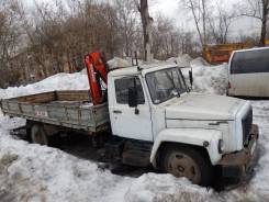 ГАЗ 3309. Манипулятор на базе , 4 700 куб. см., 4 000 кг.