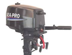 Sea-Pro. 4,00 л.с., 2х тактный, бензин, нога S (381 мм), Год: 2017 год