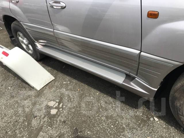 подножка ленд крузер 100. подножка toyota land cruiser 1998. подножка ленд крузер 100. подножки боковые ленд крузер 100. Schiessler подножки для land cruiser 100.