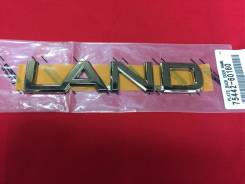 Эмблема багажника. Toyota Land Cruiser, FZJ100, FZJ105, HZJ105, UZJ100 Двигатели: 1HZ, 1FZFE, 2UZFE