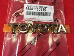 Эмблема багажника. Toyota Land Cruiser, FZJ100, FZJ105, HZJ105, UZJ100 Двигатели: 1HZ, 1FZFE, 2UZFE