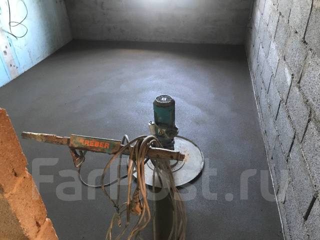 Цементно-песчаная стяжка, полусухая, сухая, механизированная стяжка во ...