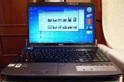 Acer Aspire 5739G. 15.6", 2,2����, ��� 2048 ��, ���� 250���, WiFi: 1, Bluetooth: 1 ����