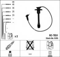 Высоковольтные провода. Toyota: Sprinter, Corsa, Caldina, ist, Corolla II, Corolla, Tercel, Raum, Cynos, Starlet Двигатели: 4EFE, 5EFE