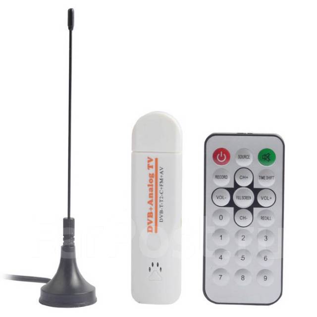 USB ТВ-тюнер Astrometa, DVB-T/T2, C, Analog TV, AV, FM для ПК и ...