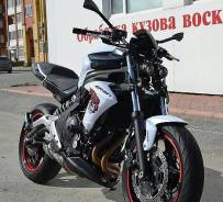 Kawasaki ER-6n. 650 куб. см., исправен, птс, с пробегом