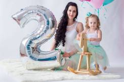 Детские, семейные фотсессии в уютной фотостудии