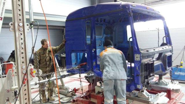 Кузовной ремонт кабин грузовиков, покраска, рихтовка, лонжероны ...