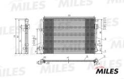 Радиатор кондиционера. Hyundai Accent Hyundai i20 Hyundai Solaris Kia Rio, JB Двигатель G4EE