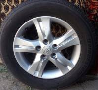 Продам или обменяю. Идеальные колёса 215/60 R-16. x16 5x114.30 ET-50