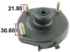 Опора амортизатора. Mazda Premacy, CP8W, CPEW Mazda Laser Lidea, BJ3PF, BJ5PF, BJ8WF, BJ5WF, BJEPF Mazda Ford Ixion, CP8WF Mazda Familia, BJ5P, YR46U1...