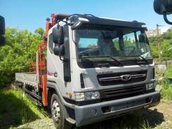 Daewoo Novus SE. Дэу Новус 6 тонн манипулятор Канглим 1056 с корзиной, 5 890 куб. см., 6 500 кг.