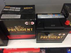 President. 68 А.ч., левое крепление, производство Корея