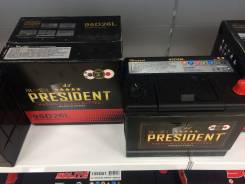 President. 85 А.ч., левое крепление, производство Корея