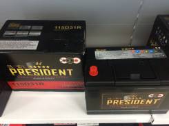 President. 95 А.ч., правое крепление, производство Корея