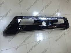 Накладка на бампер. Toyota Land Cruiser Prado, GDJ150W, GDJ151W, KDJ150L, GRJ150W, GRJ151W, TRJ150W, GDJ150L, GRJ150L Двигатели: 1GRFE, 1GDFTV, 2TRFE...