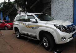 Расширитель крыла. Toyota Land Cruiser Prado, GRJ150, GRJ150L, GRJ150W, GRJ151, GRJ151W, KDJ150L, TRJ150, TRJ150W Двигатели: 1GRFE, 1KDFTV, 2TRFE. Под...