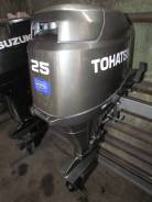 Tohatsu. 25,00 л.с., 4х тактный, бензин, нога S (381 мм), Год: 2002 год