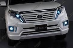 Решетка радиатора. Toyota Land Cruiser Prado, GRJ151, GRJ150, GRJ150L, TRJ150, KDJ150L, GRJ150W, GRJ151W, TRJ150W Двигатели: 1GRFE, 2TRFE, 1KDFTV. Под...