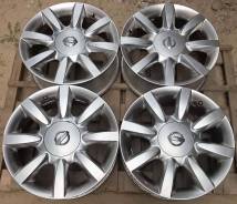 Nissan. 7.0x17, 5x114.30, ET55, ЦО 66,1 мм.