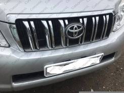 Молдинг решетки радиатора. Toyota Land Cruiser Prado, GRJ150W, GRJ151W, TRJ150W