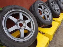 Оригинал VOLK Racing TE37 5*114,3 на отл летней резине 215/50/17 Акция. 7.5x17" 5x114.30 ET48