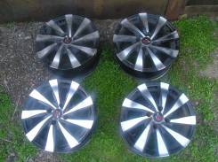 Red Wheel. 6.0x14, 4x100.00, ET35
