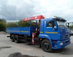 КамАЗ 65117. Камаз 65117 с КМУ UNIC UR V-504, 10 000 куб. см., 6x4