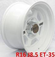 RAYS VOLK RACING TE37X. 8.5x16, 6x139.70, ET-35, ЦО 110,1 мм.