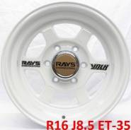 RAYS VOLK RACING TE37X. 8.5x16, 6x139.70, ET-35, ЦО 110,1 мм.