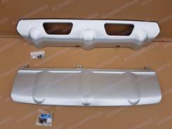 Накладка на бампер. Nissan X-Trail, NT31, T31R, T31, TNT31, DNT31