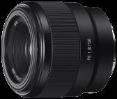 Объектив Sony SEL50F18F. Для ILCE камер, диаметр фильтра 49 мм