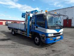 Isuzu Forward. Продам бортовой манипулятор isuzu forward, 7 200 куб. см., 5 000 кг.