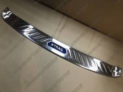 Накладка на бампер. Nissan X-Trail, NHT32, HT32, T32, NT32, HNT32