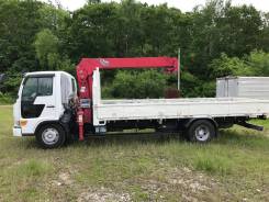 Hino Ranger. Бортовой с манипулятором 2001, без пробега по РФ., 6 600 куб. см., 5 000 кг.