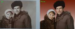 Реставрация фотографий.