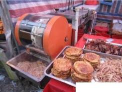 Машины для нарезки мяса, рыбы.